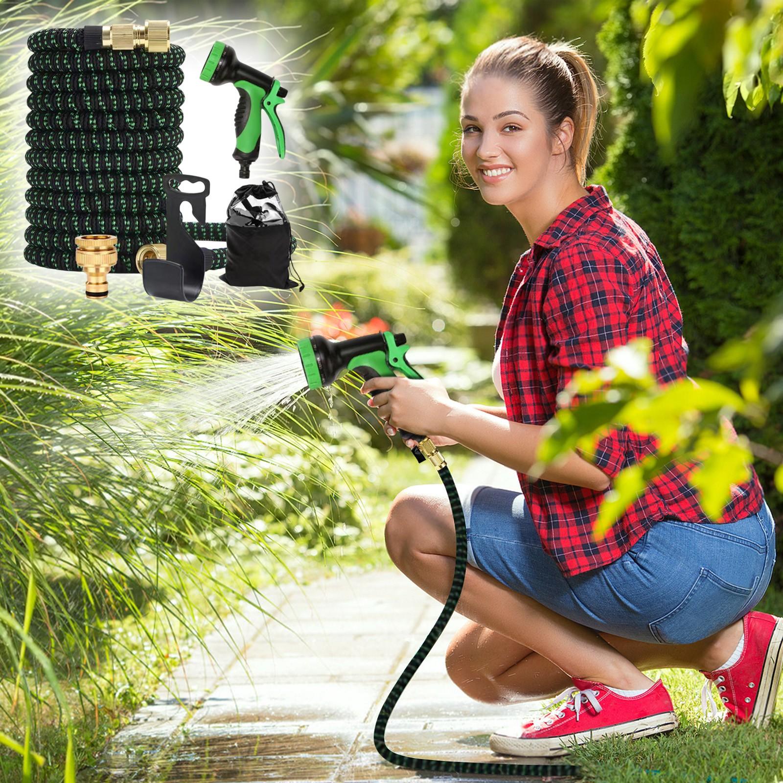 

Garden telescopic hose hose garden gardening watering hose One Size
