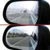 4pcs Car Rearview Mirror Film, Anti-Rain Fog Waterproof PET Clear Film