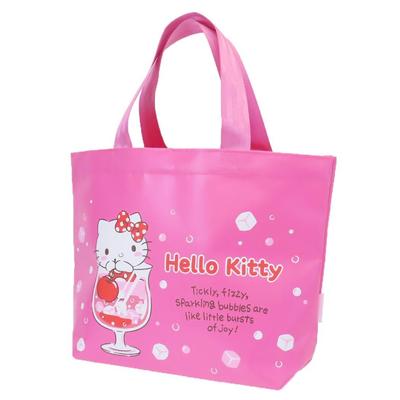 Marushin Purushuwa Cherry Sanrio Hello Kitty H25 X W35 X D10cm 780111 Approx. (excluding Handle)