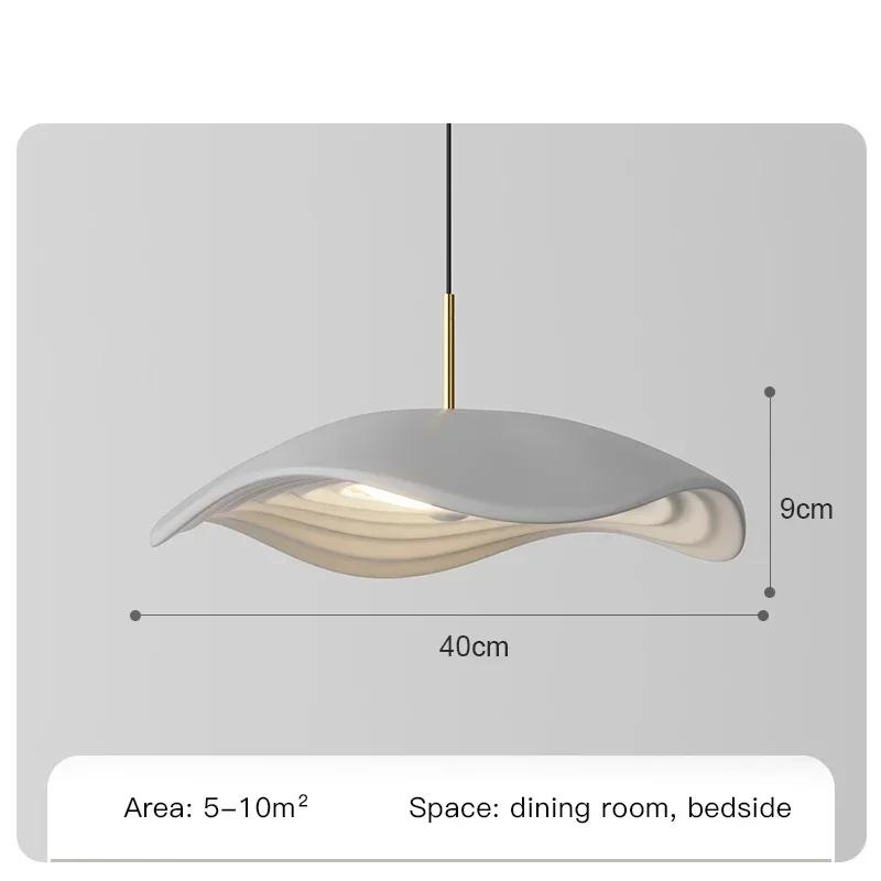 2025 Новая Подвесная Лампа для Ресторана Итальянская Креативная Полимерная Потолочная Подвесная Лампа Отель Кухня Бар Внутренняя Отделка Подвесной Свет Warm Light