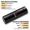 For Lexus FSPORT IS200 ES300h ct200h 500ml Stainless Steel Car Styling Thermos Mug Smart Thermal Cup Temperature Display Bottle AFG1