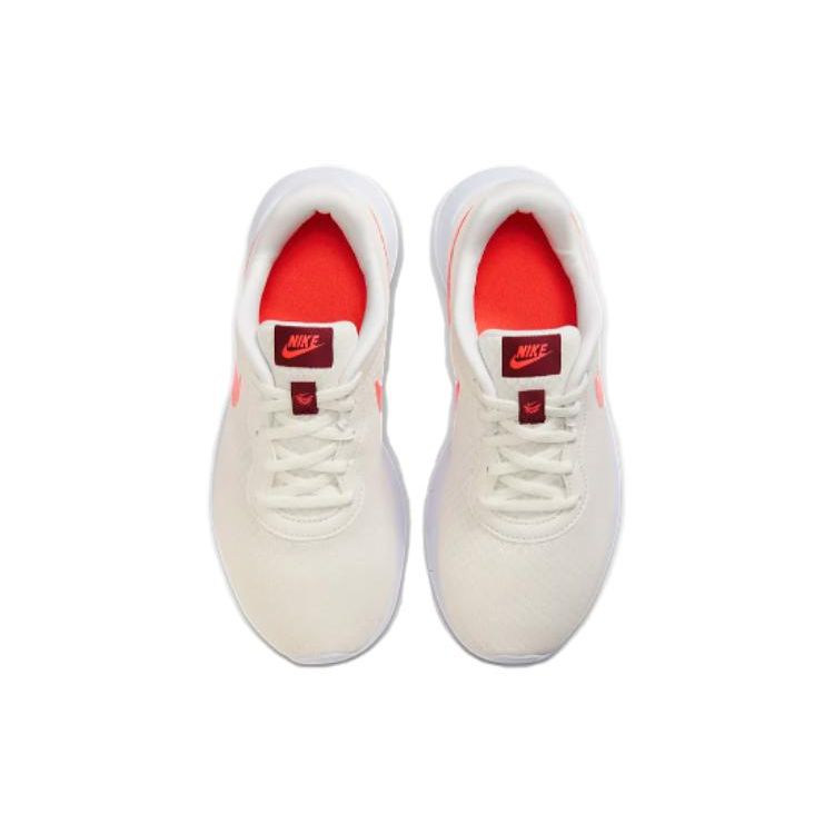 Nike Tanjun Easy On Lightweight Training Durable Breathable Shock Absorption Low Top Kids Running Shoes Kids sneaker Beige DX9041-101