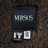 VERSUS VERSACE Mouton Rider's Jacket Jacket 36 BrownUsed