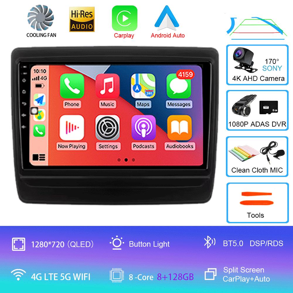 For Isuzu DMAX 2020 2021 2022 8 Core Android 14 Car Radio Video Player GPS Stereo CarPlay 8G 256G No 2din Navigator Screen
