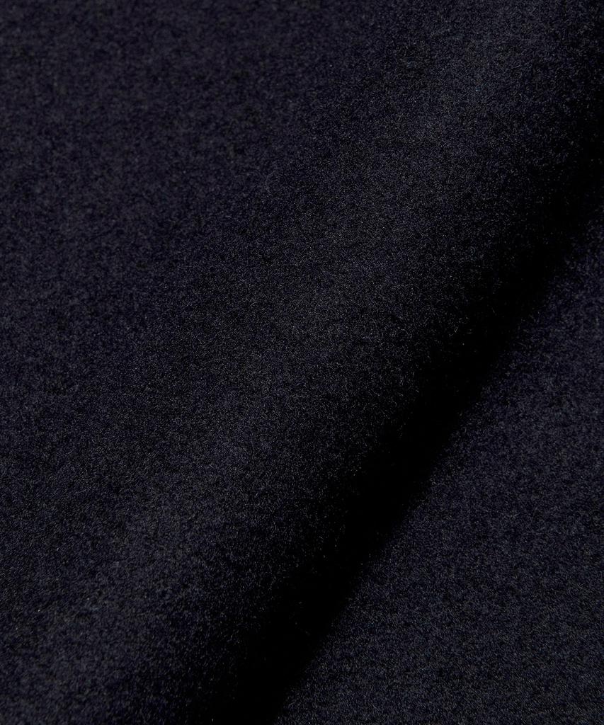 Lee Wool Blend Long Duffle Coat Navy