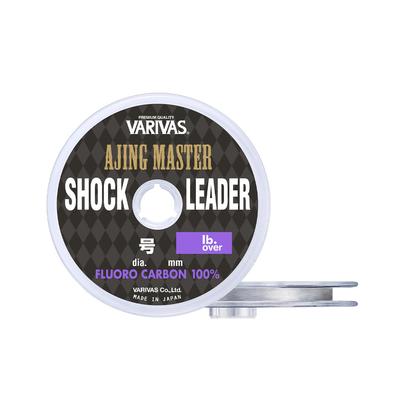 VARIVAS Ajing Master Shock Leader, Fluorocarbon, 30m, 0.6 (2,5 pond. over)