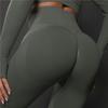ALO Yoga Dames Hoge Taille Strakke Sportbroek - Perzik Lift Hardlopen Fitness Capris