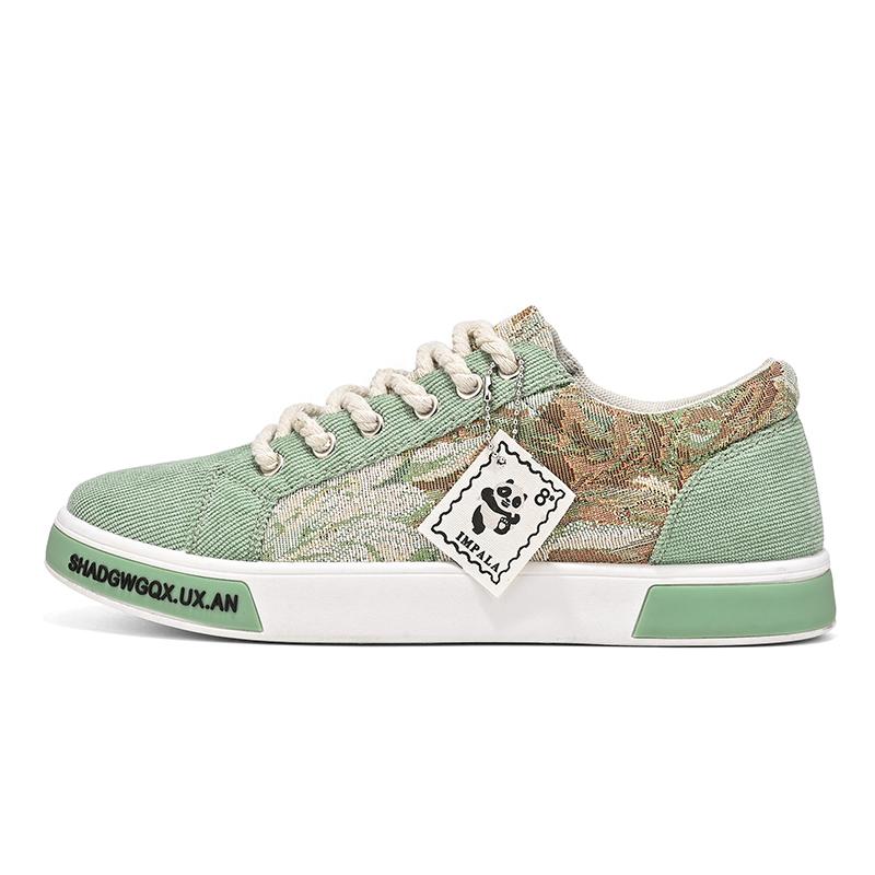 

Мужские повседневные кроссовки, мужская вулканизированная обувь, взрывной стиль, новый дизайн, износостойкие нескользящие дышащие мокасины на плоской подошве 44 зелёный