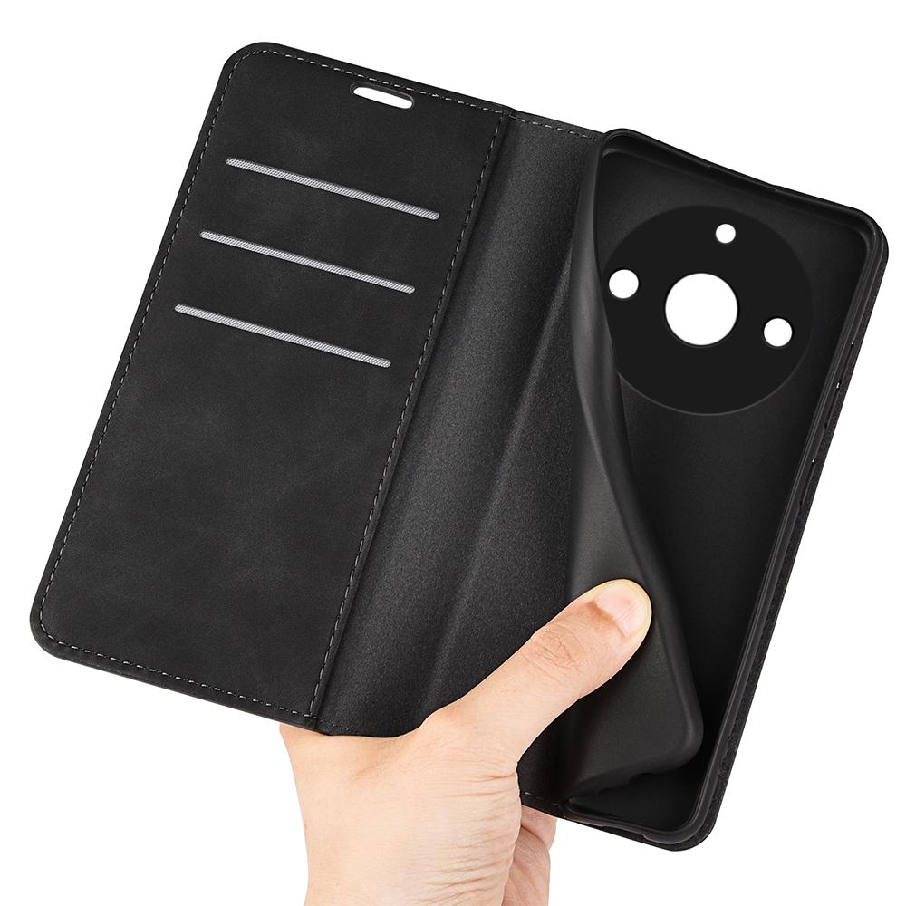 Phone Case for Realme 11 Pro 5G/11 Pro+ 5G,PU Leather Skin-touch Wallet Stand Phone Cover