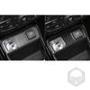 For Jeep Compass 2018- Real Carbon Fiber Sticker Central USB Charging Port Panel Car Accessories Interior Decorative