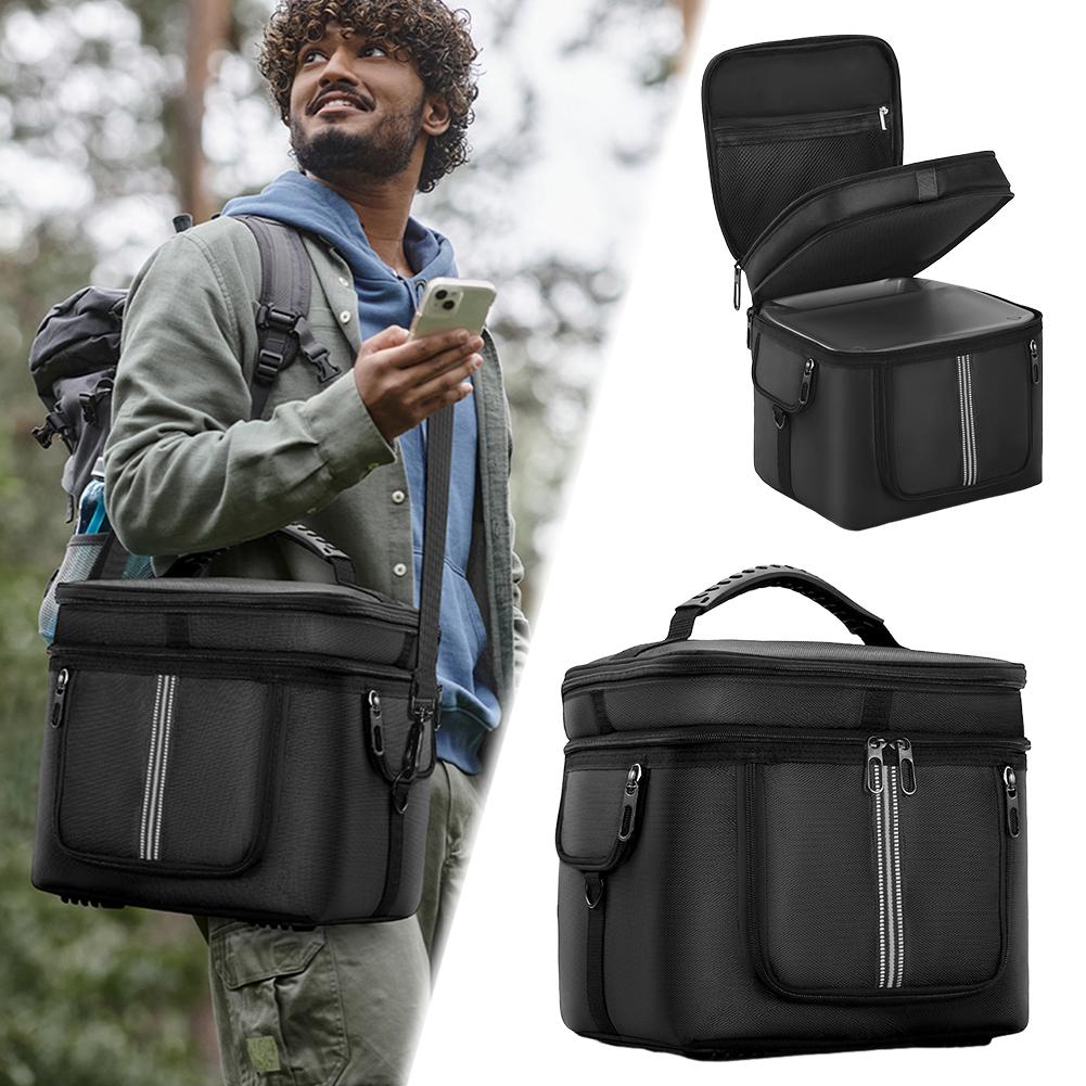 Portable Power Station Bag Anti-drop Carrying Case Storage Case Multiple Pockets for Ecoflow River 2 Pro for Ecoflow River 2 Max