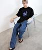 BLUFF Dinosaur Cotton T-Shirt [Black]