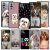 Shih Tzu Painting Cute Animal Phone Case For Xiaomi Redmi Note 15 14 13 12 4G 9 10 11 Pro Plus 5G 14C 13C 12C 10C Soft TPU Cover