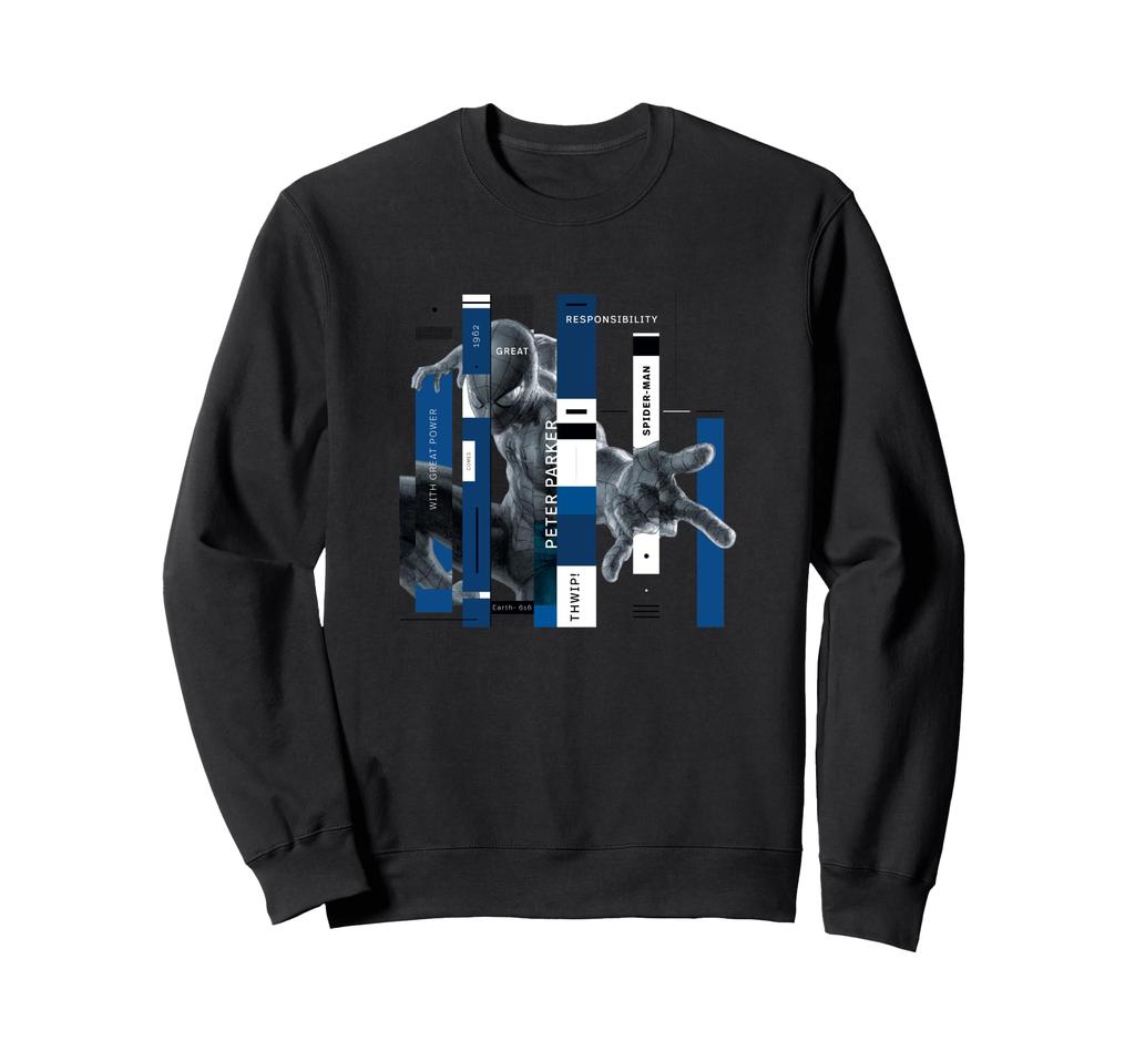 Marvel Spider-Man Peter Parker Responsibility Book Covers Sweatshirt