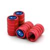 Car Valve Cap Decorative Dustproof Tire Valve Stem Caps For Subaru Legacy LEVORG WRX Outback XV Forester Ascent Exiga SOLTERRA PP333
