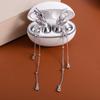 2Pcs Decorative Ear Clips for Open Earbuds Accessories Exquisite Decoration Easy Installation Ear Clip Accessories