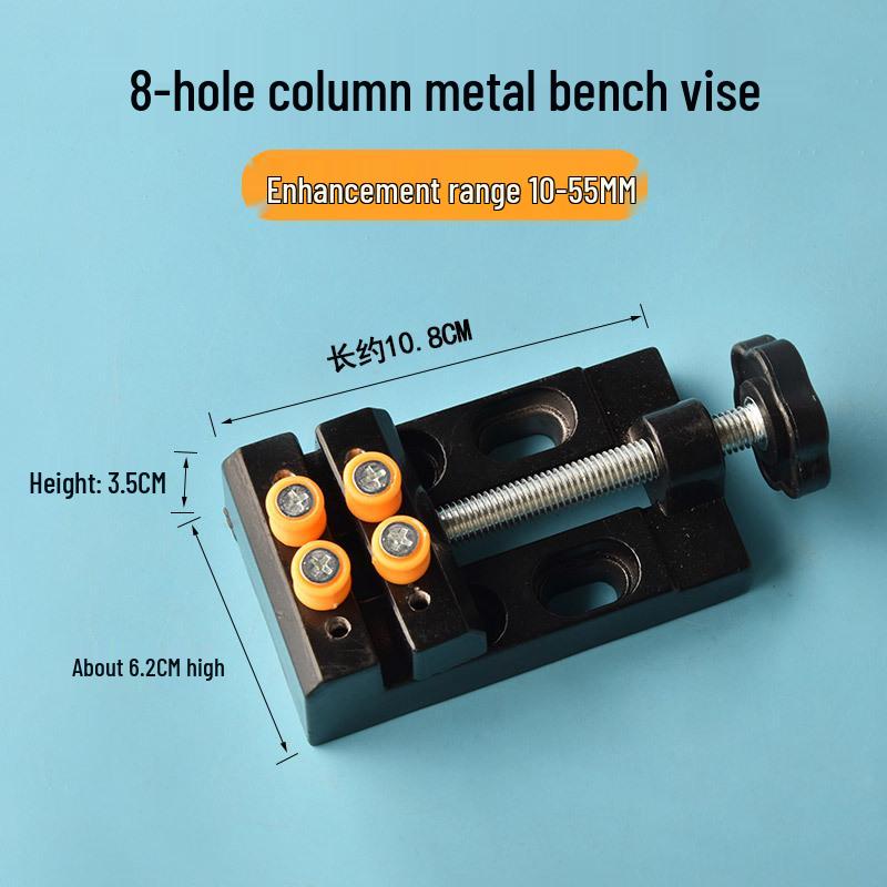 

Miniature Nut Carving Vise with Flat-Nose Pliers and Woodworking Clamp