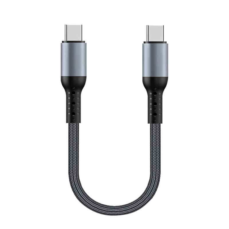 USB C Fast Charging Cable Flat Nylon Wire 60W Powerful Support Fast Data Transmission Type C Cord