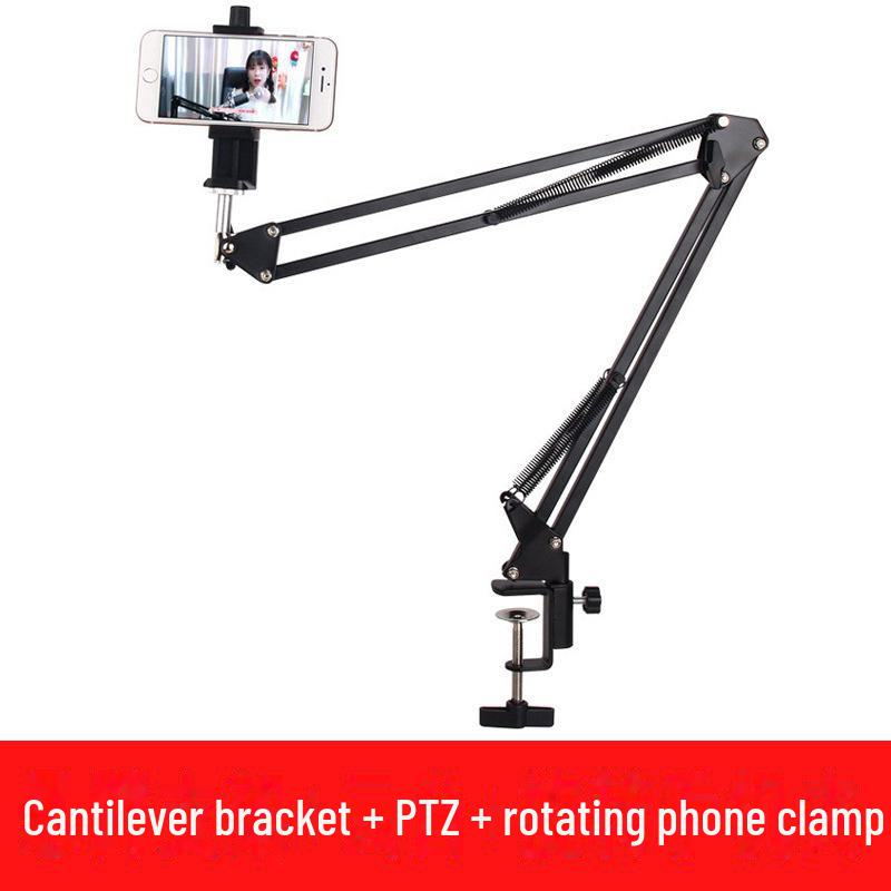 Ringlicht-Ständer für Handy-Fotografie & Video: Ideal für Live-Übertragungen, Make-up, Malen, Kalligrafie, Lebensmittel und Aufnahmen von oben