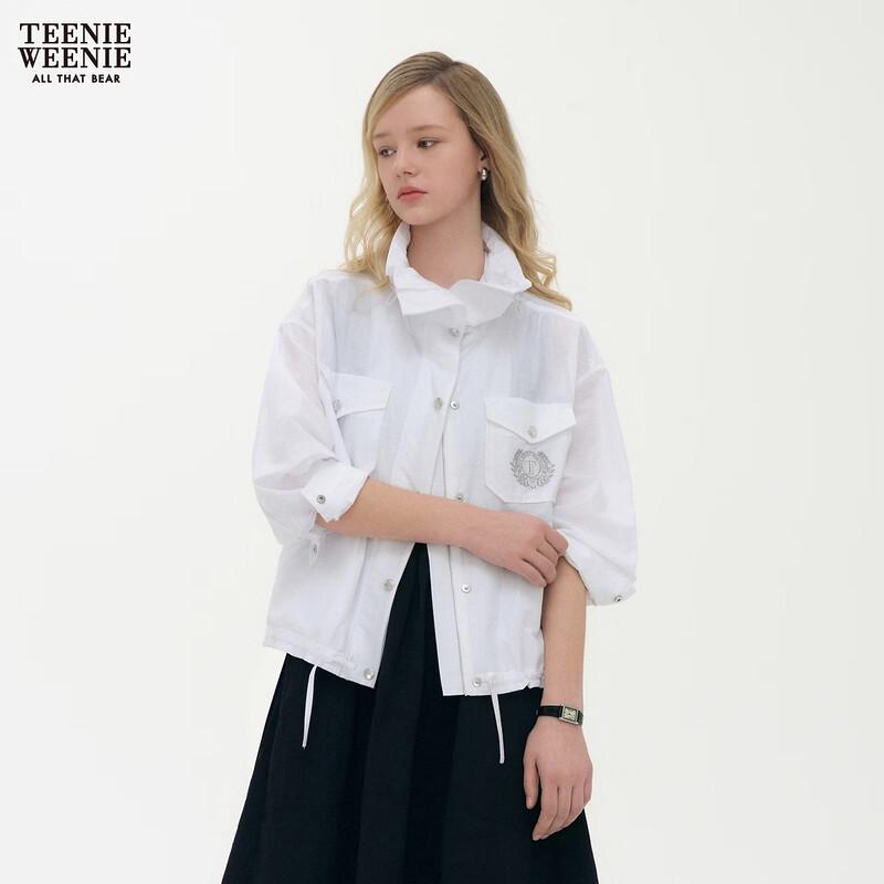 Teenie Weenie Women's Bear Letter Summer Jacket