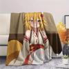 1Pc Cartoon Print Flannel Blanket, High quality Comfortable for All Seasons, Home Decor, Warmth and Comfort, Perfect for Christmas Birthday Gift