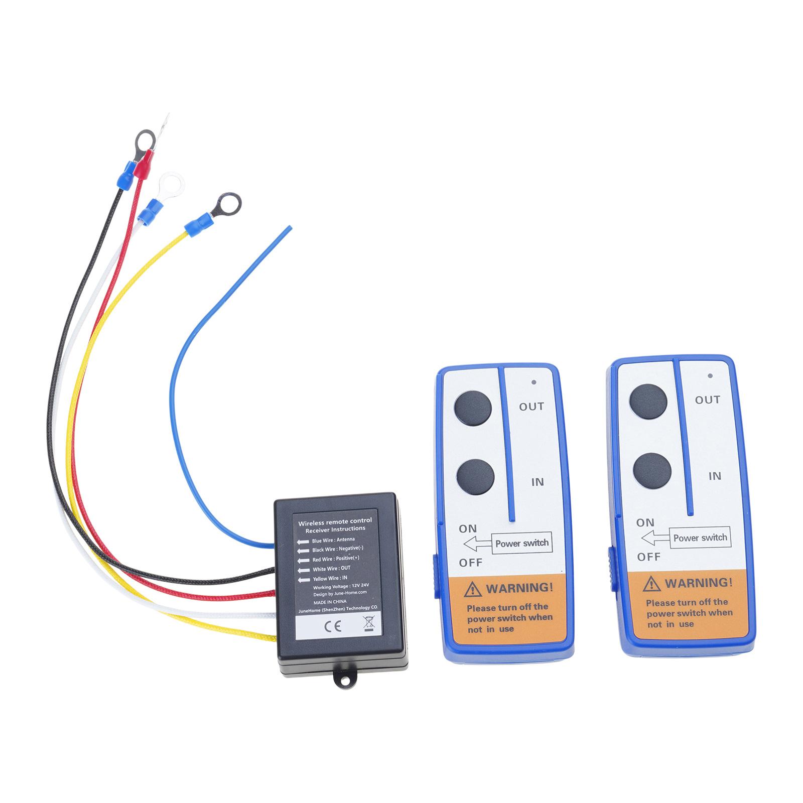 

Беспроводной комплект дистанционного управления, подходящий для электрических лебедок, морских якорей, открывателей ворот с большим радиусом действия