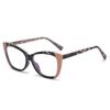 Fashion Cat Eye Women's Glasses Frames Retro Brand TR90 Anti Blue Light Eyeglasses for Ladies Optical  Prescription Eyewear