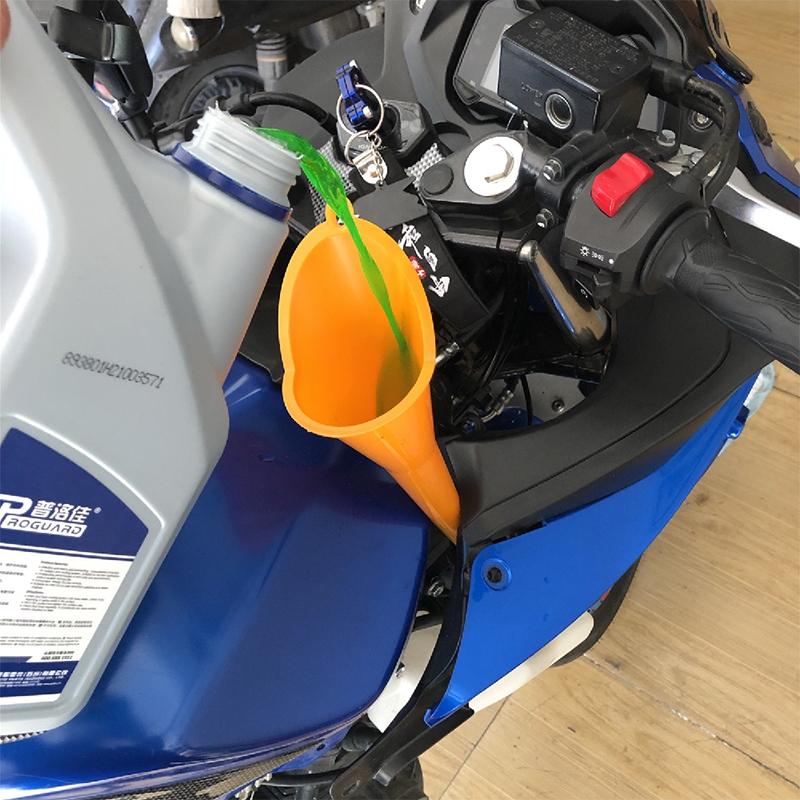 Car Multi-Function Refueling Longer Funnel Gasoline Engine Oil Motorcycle Farm Machine Refueling Funnel Car Accessories