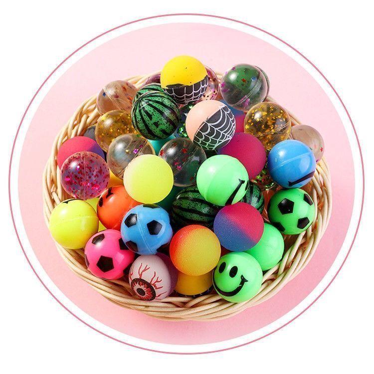 Nein. 27 Kinder Hüpfender Elastischer Ball Spielzeug - Springendes & Schwebendes Geschenk für Kindergarten