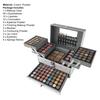 Yousheng 1 Set Makeup Kits Universal Non-caking Portable 132 Cosmetic Makeup Kits for Girl
