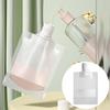 Transparent Clamshell Packaging Bag Plastic Stand Up Spout Pouch Portable Travel Fluid Makeup Packing Bag For Lotion Shampoo