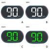 Universal Car Digital Speedometer HUD Head Up Display Speed Alarm Gadgets for All Car MPH KMH Accessories