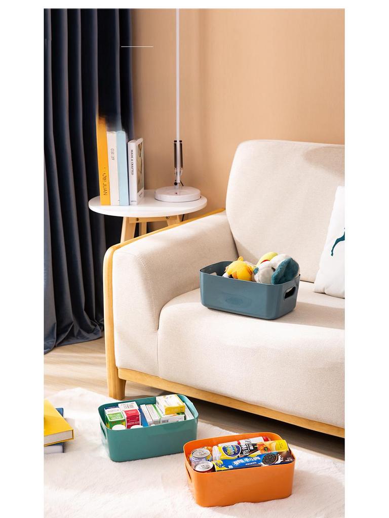 Multipurpose Plastic Storage Box for Cosmetics, Kitchen, Snacks, and More