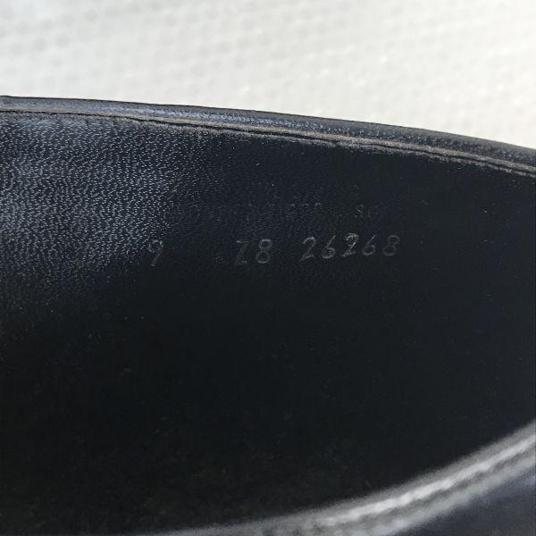 60s-70s Vintage Goodyear Chukka Boots Corfam Leather 9 26.5-27cm Black(USED)