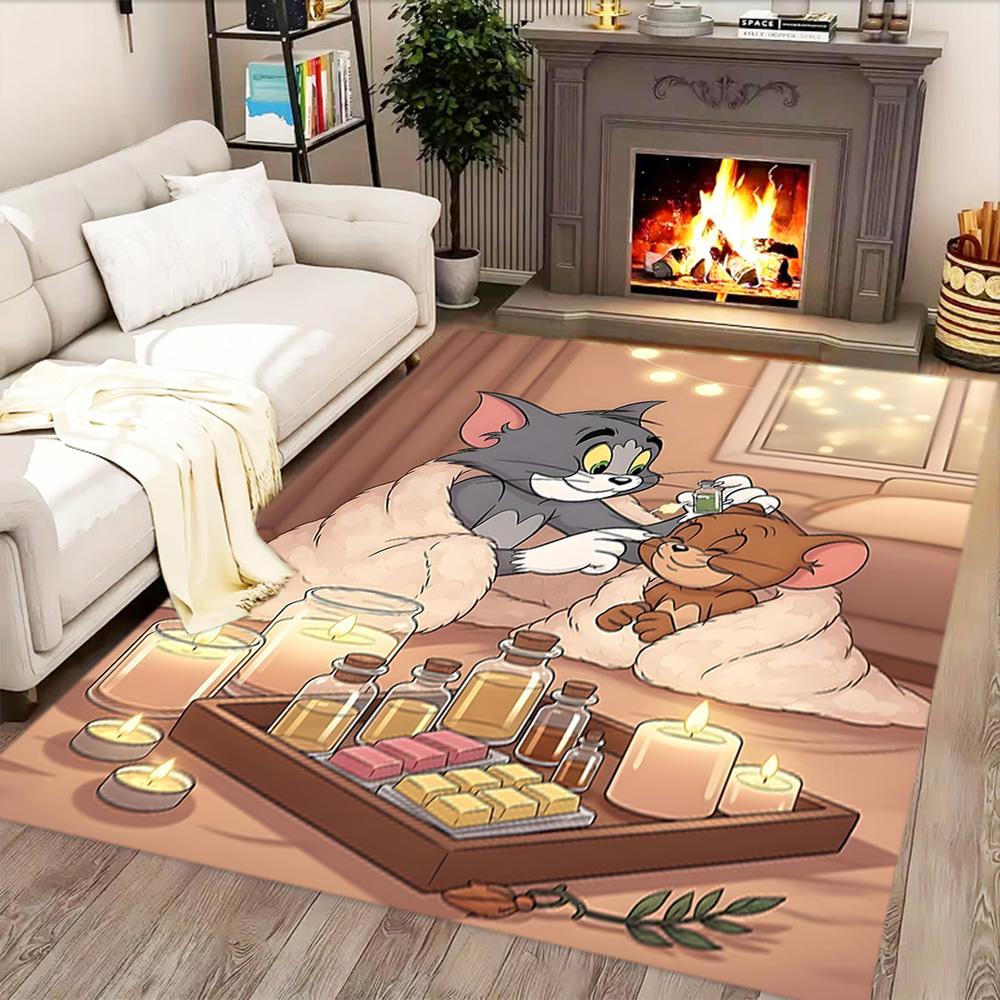 Tom And Jerry Adventure for Living Room rug, Bedroom, Study Room, Hallway Decoration, Perfect for Home Decoration or Holiday Gifts