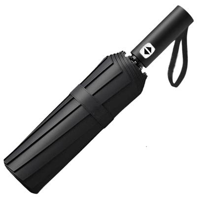 Reinforced 24 Bone Automatic Very Strong Folding Windproof Umbrella Rain Men Business Women Anti-UV Umbrella