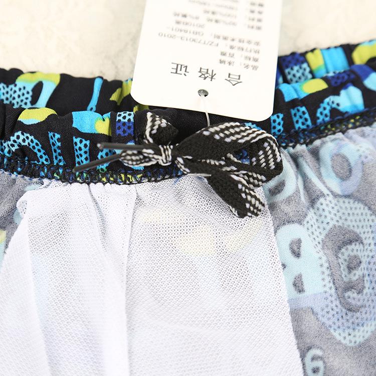 Men's Plus Size Quick-Dry Square Leg Swim Trunks - Fashionable, Comfortable, Anti-Embarrassment Beach and Hot Spring Swimwear