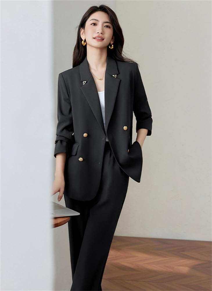 Abito Cerimoniale per Giacca per Cerimonia di Ingresso Abito per Selezione Abito per Lutto Completo Pantalone per per Formale per Cerimonia di Ingresso per Alto