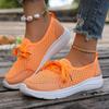 Plus Size Shoes for Women 36-43 Autumn Fashion Lace Up Mesh Breathable Comfortable Platform Non-slip Sneakers Women Shoes