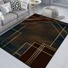 Moderner Geometrischer Teppich Wohnzimmer Zuhause Luxus Nordisches Dekor Zuhause Nachttisch Maschinenwaschbare Matte rutschfest Schlafzimmerteppich Spielzimmer
