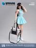 scale action figure compatible with TBLeague and other bodies ZYTOYS ZY5059 Beautiful woman tennis sports dress bag and racket set and head not