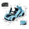 1/32 Maseratis MC20 Cabrio Coupe Alloy Sports Car Model Diecast Metal Track Racing Vehicles Car Model Sound and Light Kids Gifts