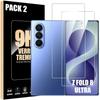 2x Szkło Hartowane do Samsung Galaxy Z Fold 8 Ultra, Ochrona 9H Antywstrząsowe Odporne na Zarysowania Sztywne