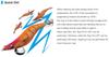 Yamashita Live Egi-O-Live Squid Jig 2.5-10 Grams-5.5 Sec/m 052 (3664)