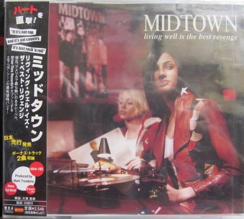 

CD MIDTOWN - Living Well Is Best Revenge UICC1050 MCA Records 2002 Japan Obi Rock