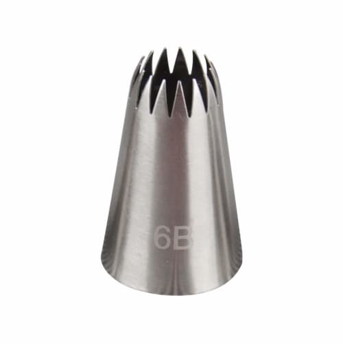 Sada 3 kulatých a květinových cukrářských špiček, nerezová ocel, pro výrobu květin, dortů, zdobení, cupcakes, pečení, DIY pekařské nástroje (Sada 3 Rou