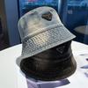 Denim Fisherman Hat For Men And Women With Wide Brim Sun Protection Casual Summer Accessory