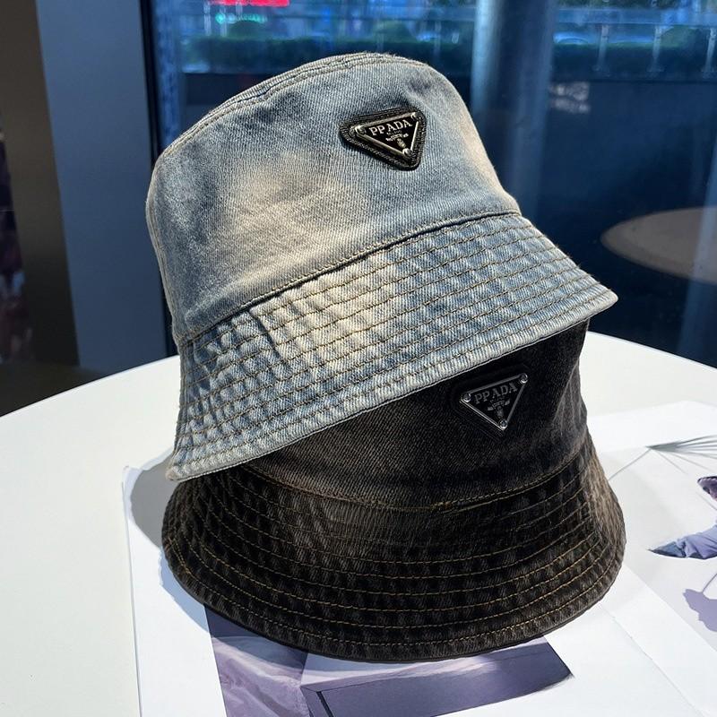 Denim Fisherman Hat For Men And Women With Wide Brim Sun Protection Casual Summer Accessory