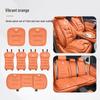 MG Cars Seat Cushion: Universal Breathable Nappa Leather Protection for MG5, MG7, MG4EV, ES5, ONE - Four Seasons