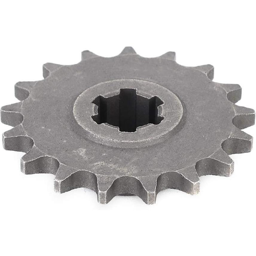 for t8f front sprocket Sprocket, Metal Sprocket Fits for 2 Stroke ATV Quad Dirt Pocket Mini Motorcycle(17 Teeth)